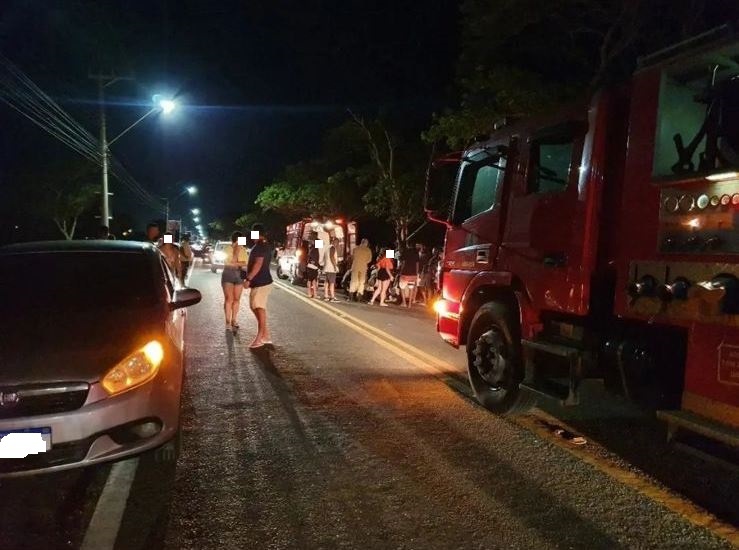 Motociclista ferido após colidir contra carroça na BR 356 em SJB
