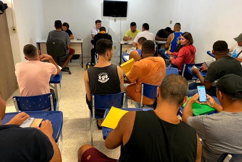 Inscrições para curso de montador de andaime encerradas em SJB