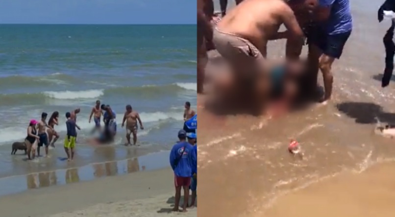 Vídeos – Em 16 dias, menina é a 3ª vítima atacada por tubarões em Pernambuco
