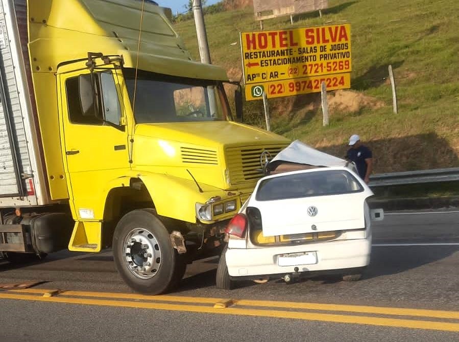Vídeo – Homem morre em acidente na BR 101 em Campos