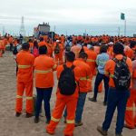 Vídeos - Trabalhadores do Porto do Açu entram em greve