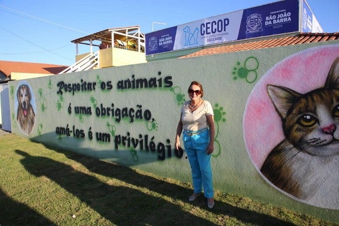 Carla Machado destaca importância do Centro de Controle de Cães e Gatos em SJB