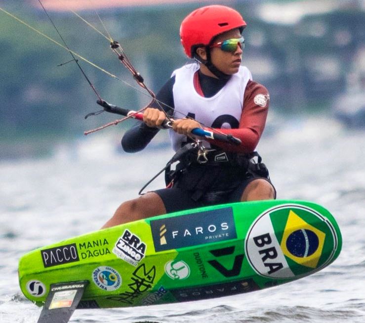Atleta sanjoanense é o primeiro brasileiro participante do mundial de Kite na Itália