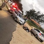 Acidente deixa motociclista ferido em São João da Barra