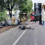 Vídeo - Campista e estudante de Medicina morre após carro bater e pegar fogo em Itaperuna
