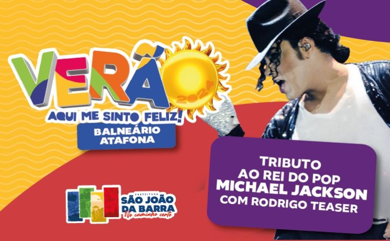 Tributo ao Rei do Pop Michael Jackson acontece no domingo