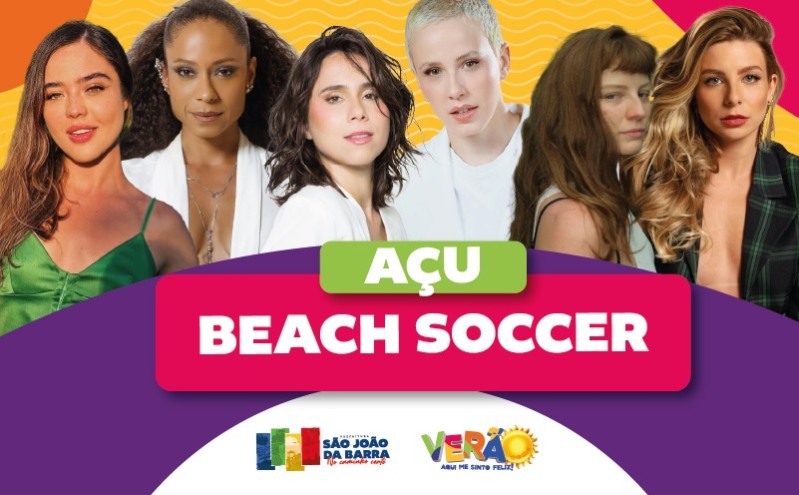 Beach Soccer dos Artistas feminino é atração no Açu
