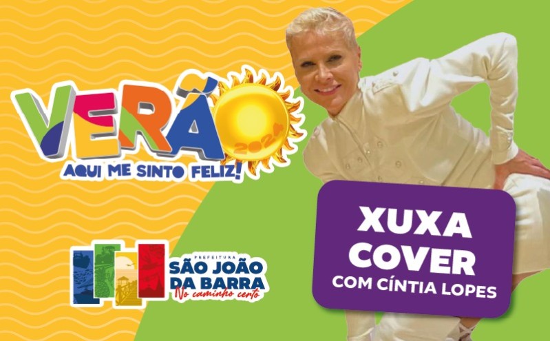 Cover da Xuxa será atração no Balneário de Atafona