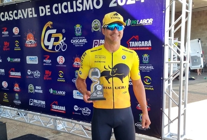Ciclista de SJB chega na segunda colocação em prova no Paraná