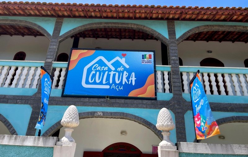 Casa de Cultura do Açu é aberta e oferece oficinas de verão