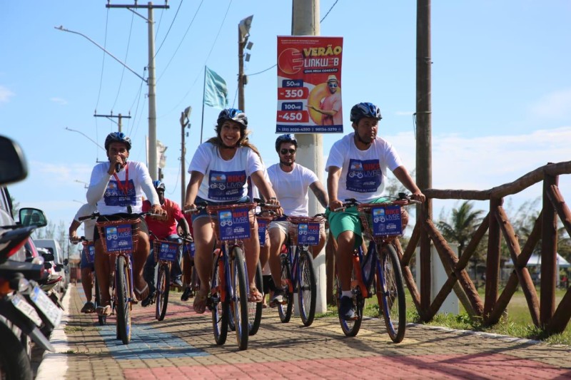 Projeto Bike Livre entra na terceira edição com grande sucesso no verão sanjoanense