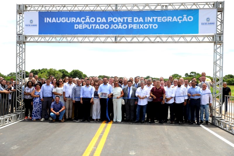 Vídeos – Ponte da Integração é inaugurada em São João da Barra