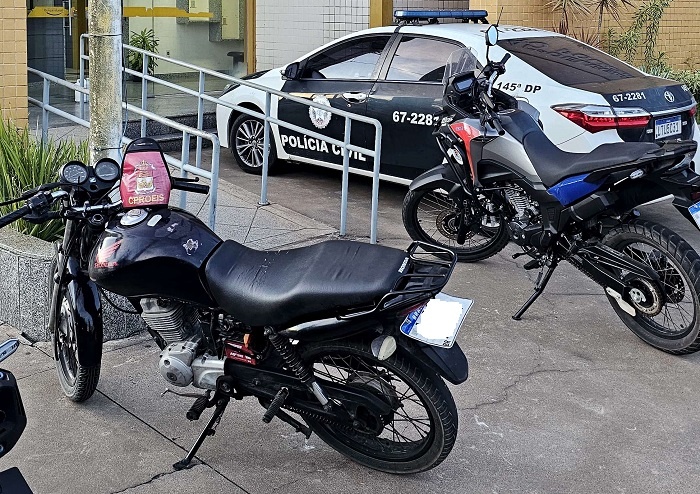 Motocicleta com registro de roubo é apreendida em SJB