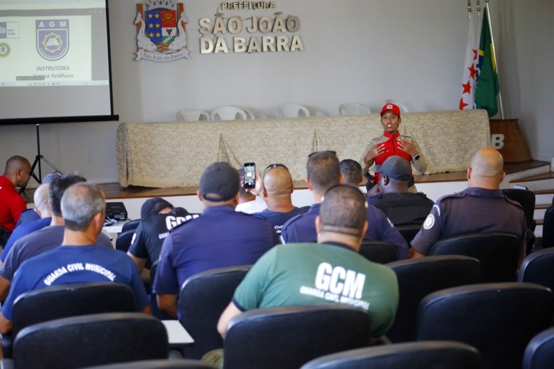 Vídeo – Guarda Municipal de SJB passa por curso de atualização sobre trânsito