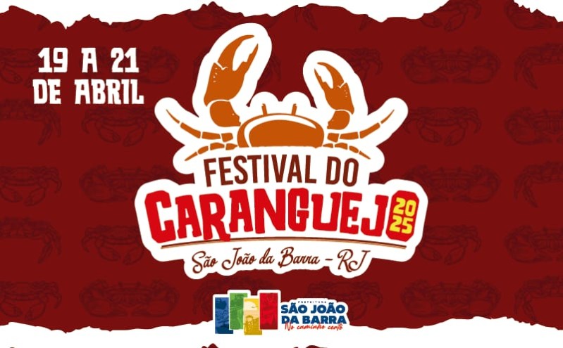 Festival do Caranguejo terá sua 5ª edição no Polo Gastronômico de Grussaí – Veja programação!