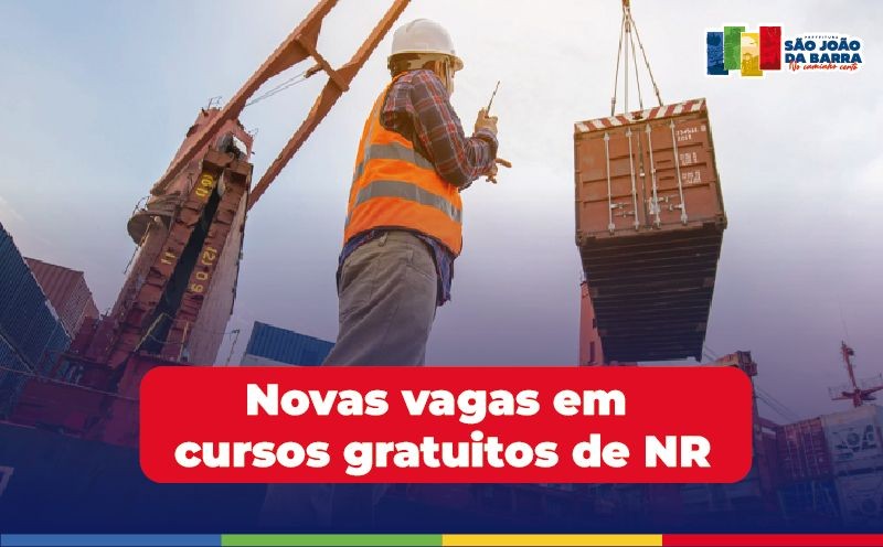SJB: parceria da Prefeitura oferece gratuitamente mais 75 vagas de novos cursos de qualificação em NR