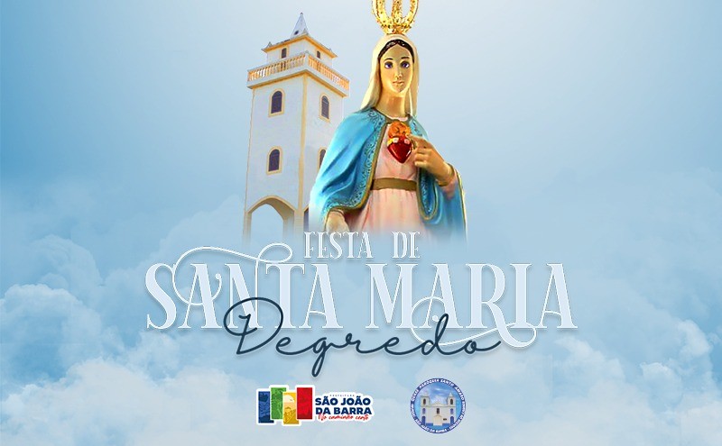 Veja programação da 44ª Festa de Santa Maria, em Degredo