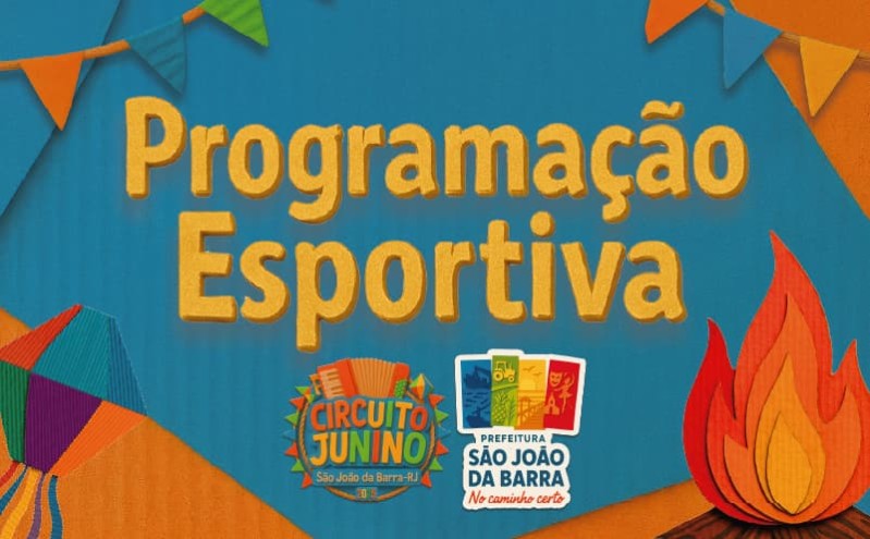 Programação esportiva promete movimentar o Circuito Junino