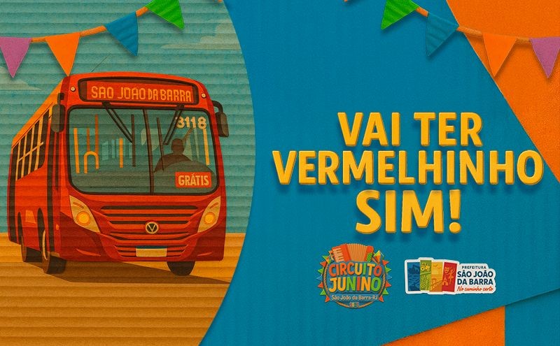 SJB terá ônibus extras nos dias de shows nacionais do Circuito Junino – Veja horários!