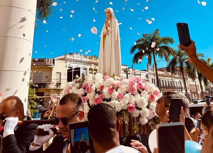 Imagem peregrina de Nossa Senhora de Fátima visitará SJB entre os dias 20 e 22 de junho