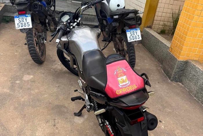 Motocicleta com sinal identificador adulterado é apreendida em São João da Barra