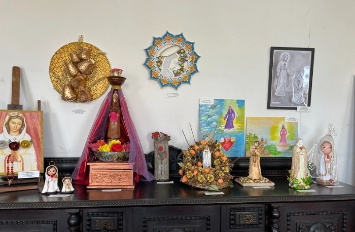 Exposição Maria, a Rosa Mística do Amor! em SJB até dia 31