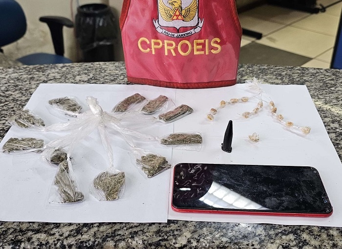 Adolescente é apreendido com drogas em São João da Barra