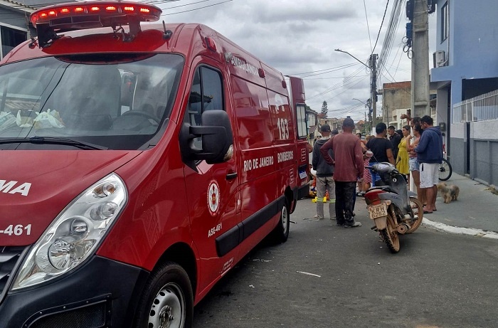 Acidente deixa mãe e filha feridas no Centro de São João da Barra