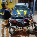 Motocicleta furtada em Cabo Frio é recuperada pela PRF em Campos dos Goytacazes prf