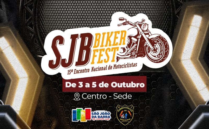 Fim de semana em SJB ao som do rock para receber motociclistas