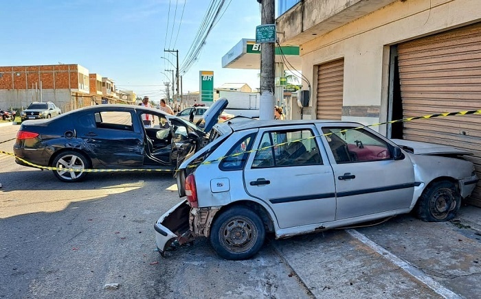 Vídeo – Homem é preso por embriaguez ao volante após acidente em São João da Barra