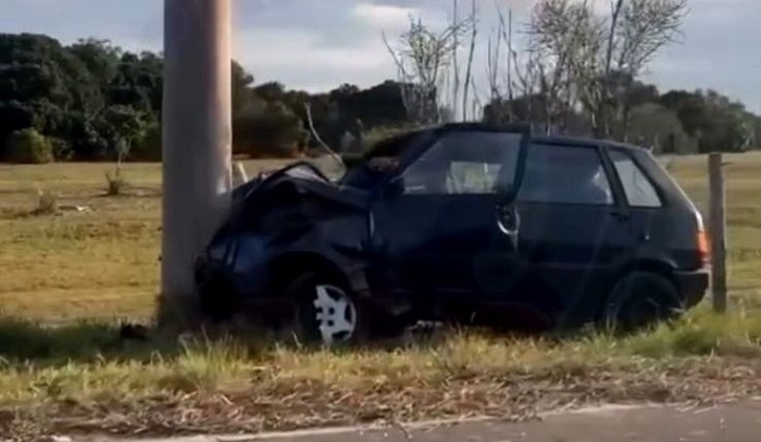 Acidente deixa casal ferido em São João da Barra