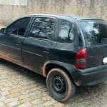 Carro suspeito de ser utilizado em tentativa de assalto em SJB é encontrado abandonado em Grussaí carro
