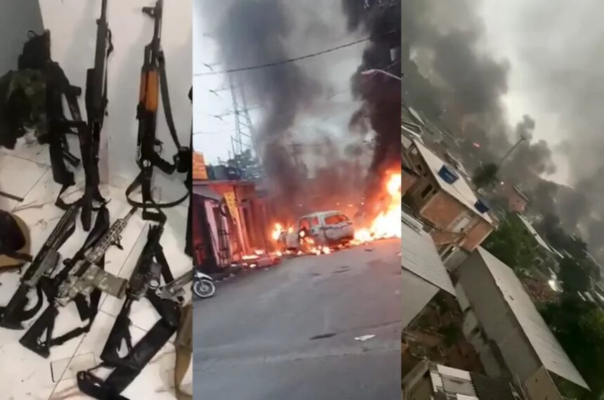 Vídeo – Megaoperação policial deixa 64 mortos e 81 presos no Rio de Janeiro