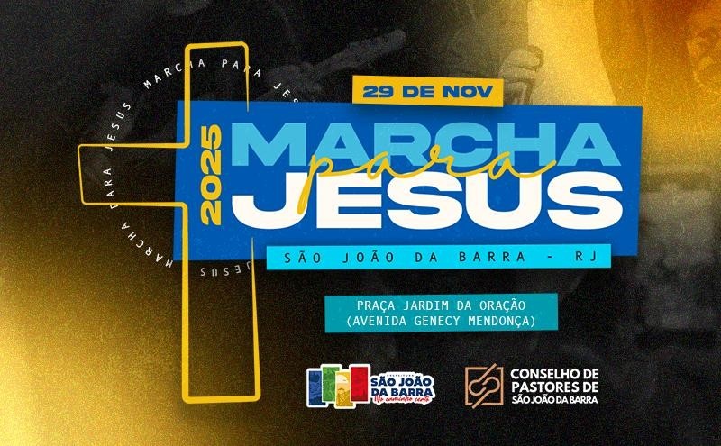 Cristãos marcham para Jesus dia 29 em SJB