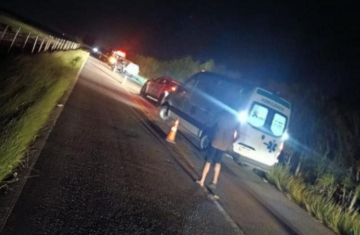 Acidente deixa motociclista ferido em rodovia de São João da Barra
