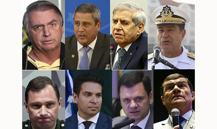 STF forma maioria para manter condenação de Bolsonaro e aliados