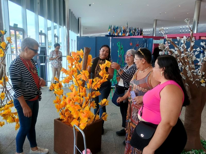 Artesãs de SJB participam da 36ª Feira Nacional de Artesanato