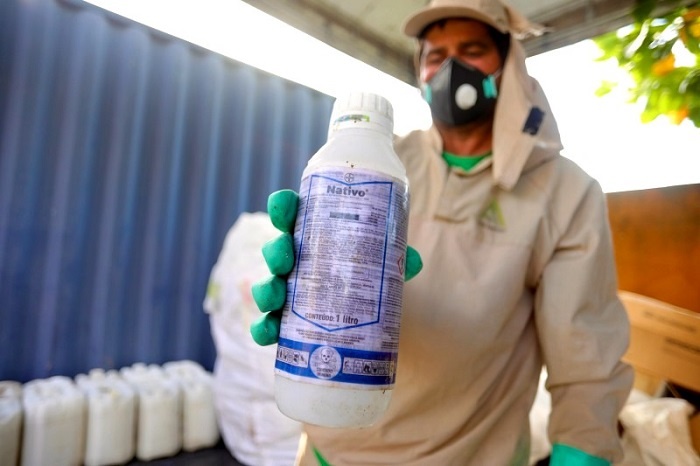 SJB recolhe mais de mil embalagens vazias de agrotóxicos em 2025