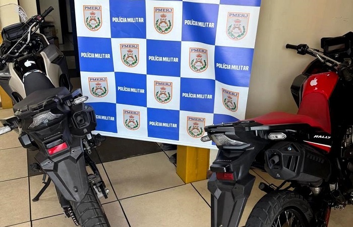 PM apreende motocicletas em São João da Barra