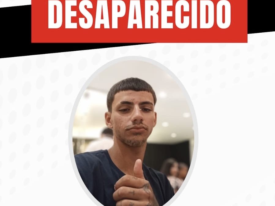 Adolescente de 17 anos está desaparecido em São João da Barra