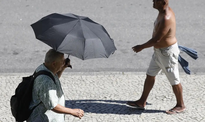 Com 40°C, Rio tem 450 atendimentos de saúde por dia por causa do calor