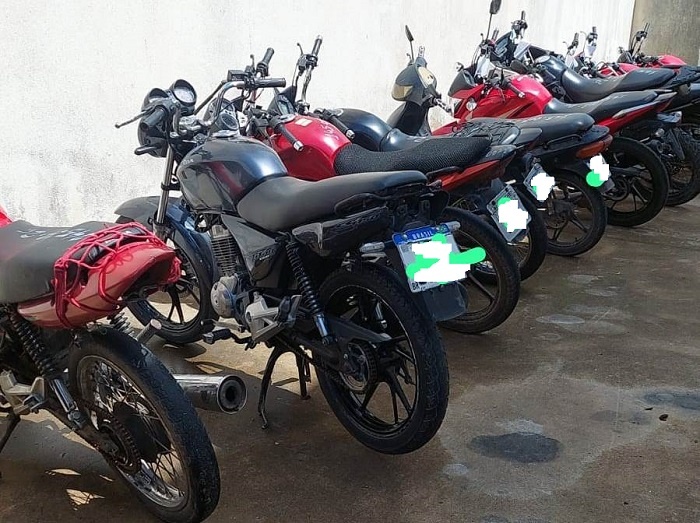 Vídeos – Dez motocicletas são apreendidas durante ação integrada em SJB