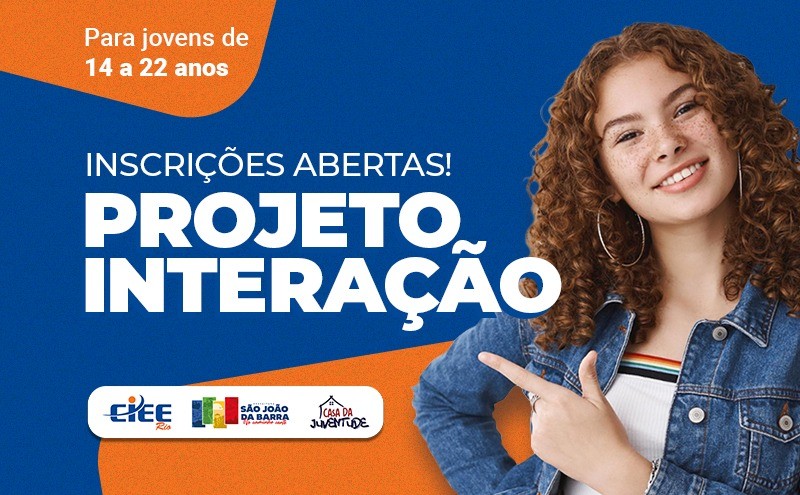 Prosseguem em SJB as inscrições para o Projeto Interação