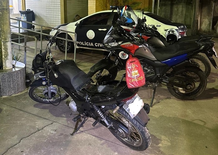 Motociclista é preso após fuga, direção perigosa e posse de droga em Grussaí, São João da Barra