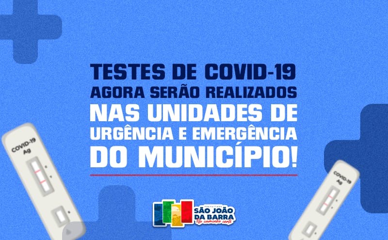 SJB altera esquema de testagem da Covid-19