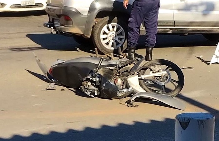 Acidente deixa homem ferido em São João da Barra