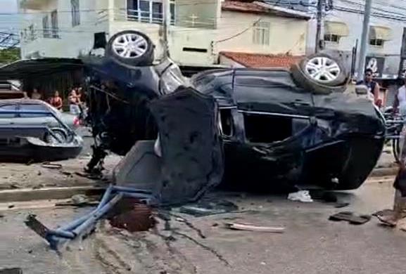Acidente deixa homem gravemente ferido na 28 de Março em Campos