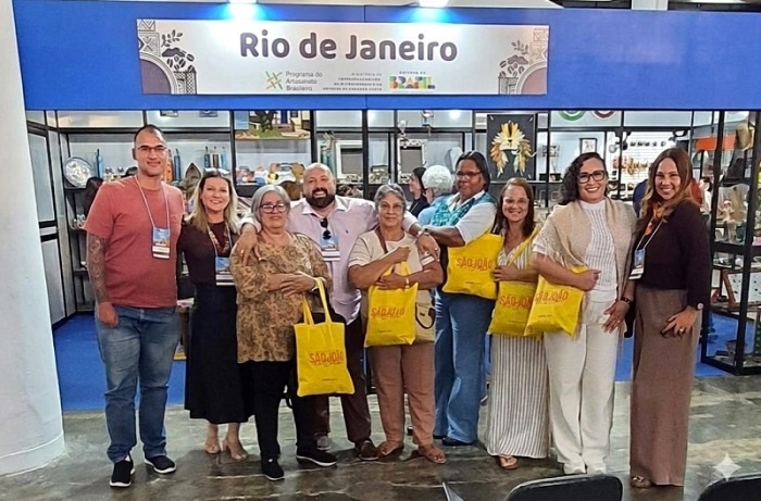 Artesãos sanjoanenses participam de feira em São Paulo