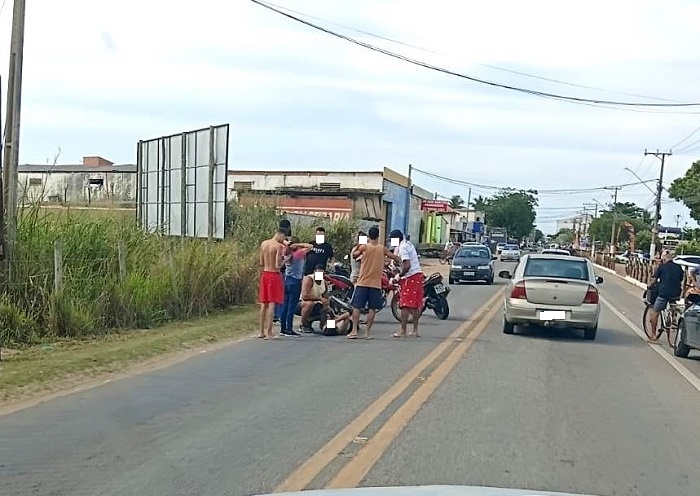 Mulher fica ferida após acidente na BR 356 em SJB
